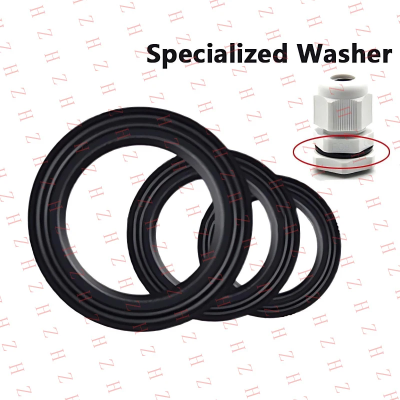 

U+ Rubber Washer Sealing Ring Gasket For PG7-PG48 Nylon Waterproof Cable Gland（Minimum order 10 pieces）