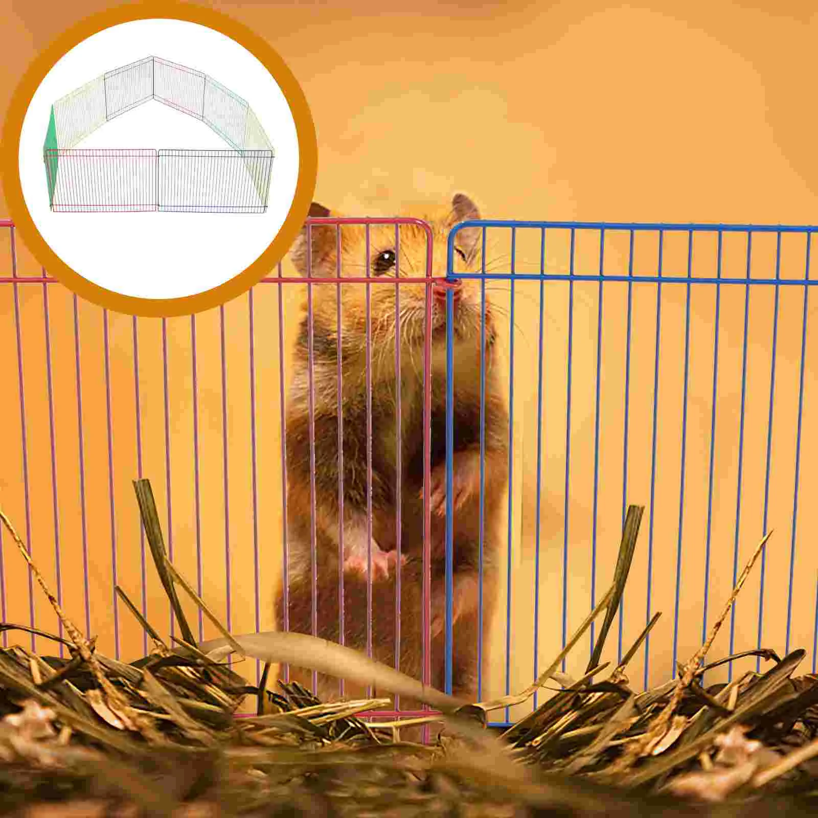 

Hamster Enclosure Guinea Pig Playpen Fence Rabbit Small Animal Toy Bunny Pet Toys