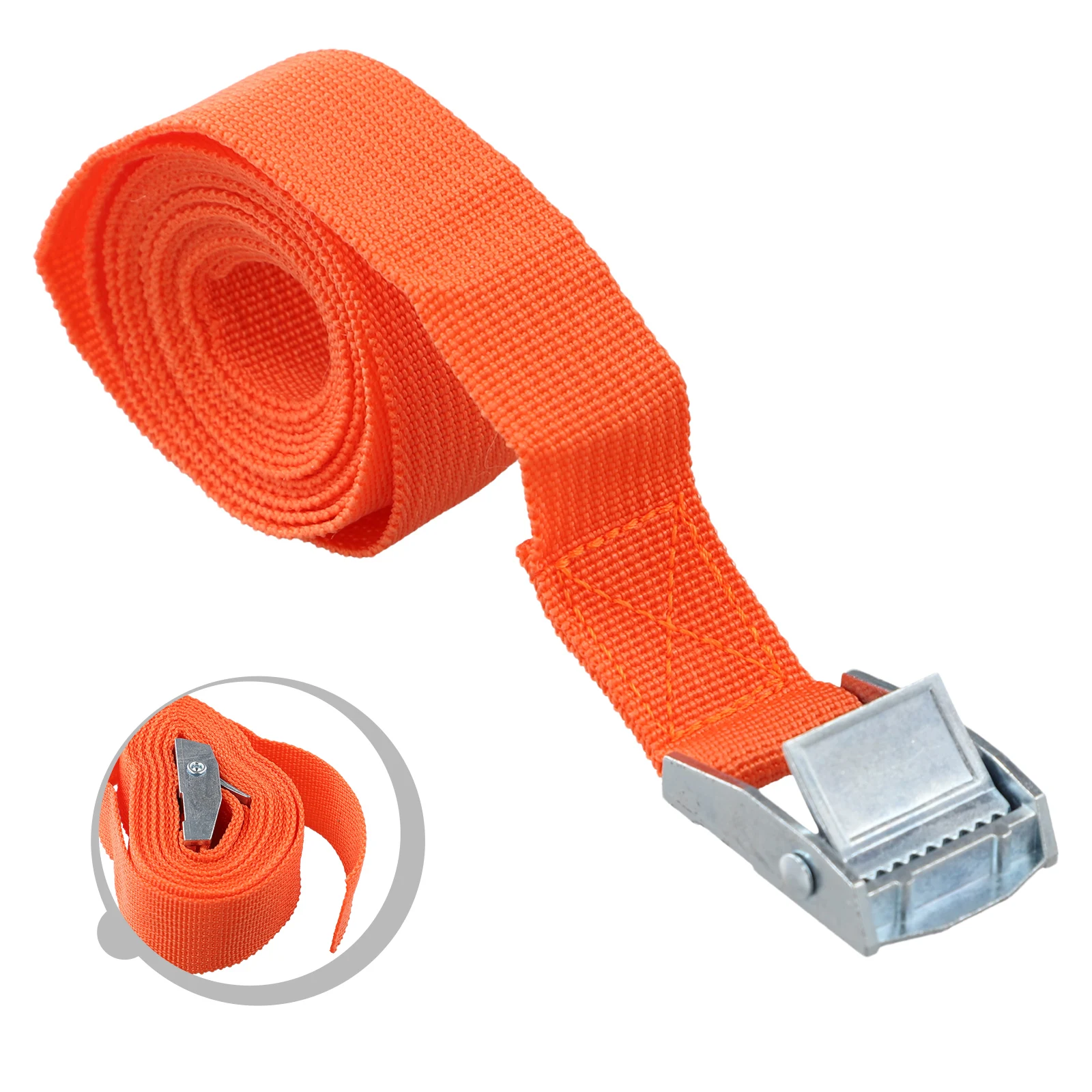 Correas de carga correas de cinturón de trinquete cinturón de amarre hebilla de Metal cinturón de trinquete fuerte cuerda de remolque gran oferta portátil