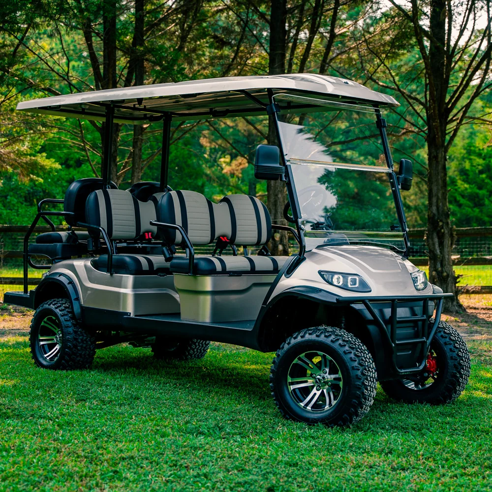 Wholesale Custom Private Label 6 Seater Golf Electric Cart Tourist Sightseeing Bus off-Road Golf Cart