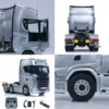 1/14 6x6 카보라이트 770S 100 RC 트랙터 트럭 무선 조종 트럭 자동차 2단 기어박스 차동 잠금 배터리 라디오 RTR 모델 3