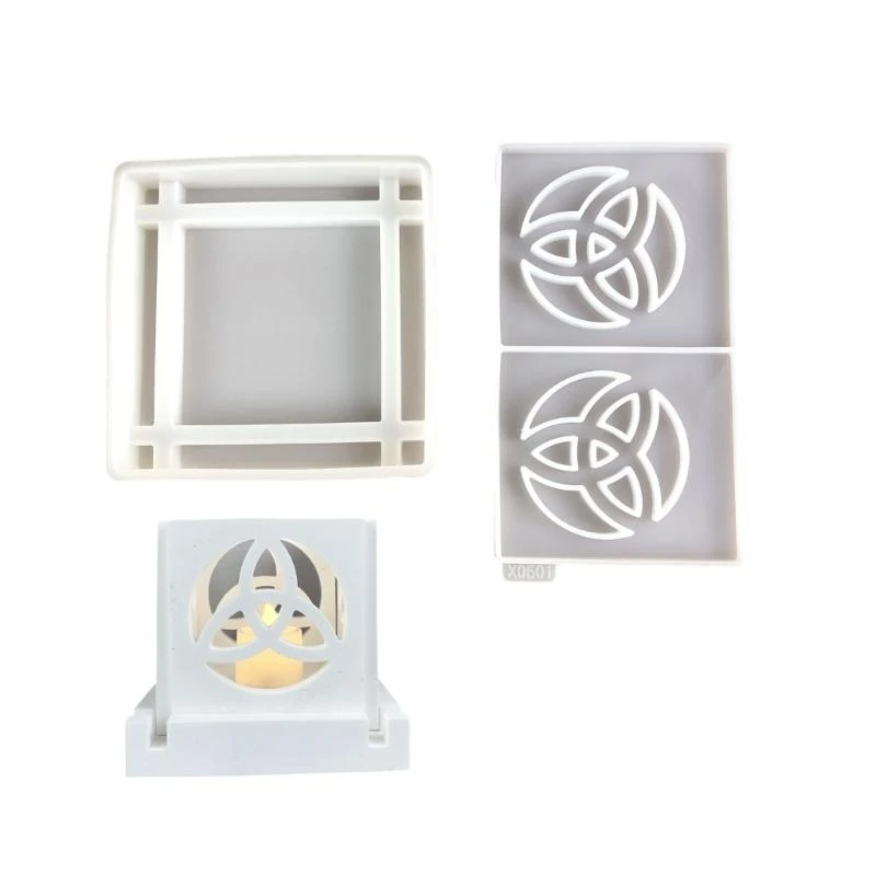 

G7NC 2pcs Flexible Silicone Molds For Knot Holders Home Decorations