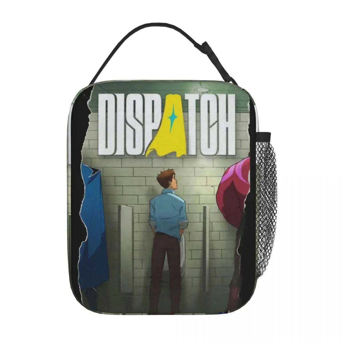 Dispatch Game Poster Insulated Lunch Bag Leakproof Reusable Thermal Bag Tote Lunch Box Work Travel Men Women