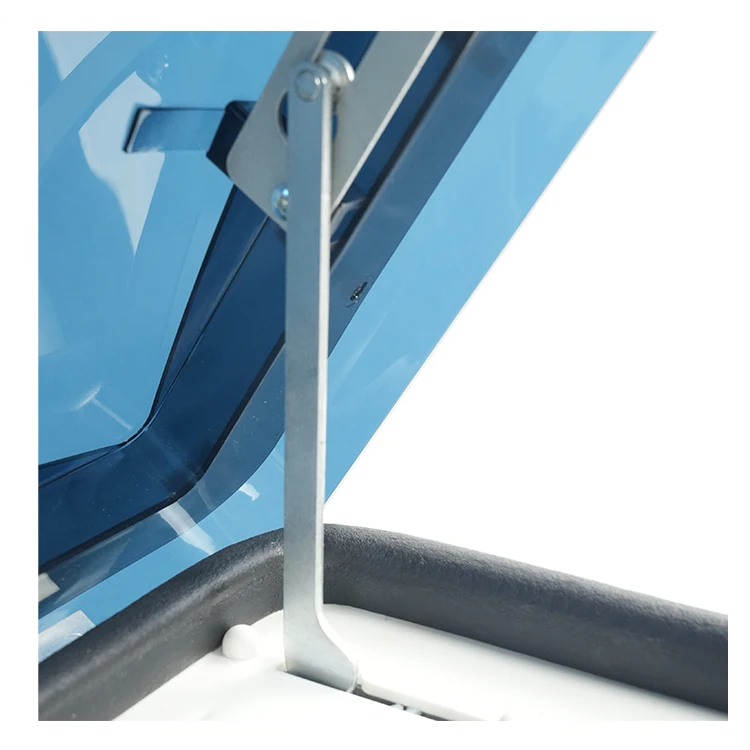 Best 280*280mm China Roof Hatch Trailer Window Vent 12V LED Light Caravan Skylight For Sale