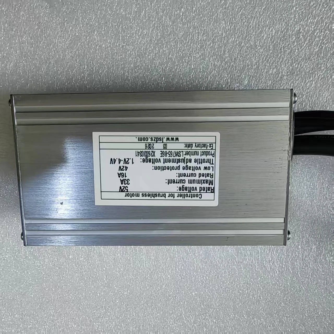 

Nulkomma Ebike Brushless Controller LSW765-86E 52V Speed Parts for 5S Protocol Electric Scooter MTB Fat Bike