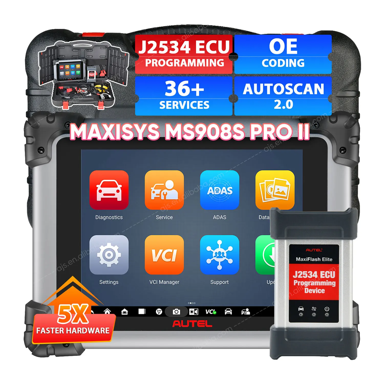 Autel MaxiSys MS908S Pro II J2534 Инструмент для диагностики автомобилей для программирования ECU OBD2 Автомобильный сканер для устройства Mercedes Better Than MK908 Autel MaxiSys MS908S Pro II J2534 Инструмент для диагностики автомобилей для программирования ECU OBD2 Автомобильный сканер для устройства Mercedes Better Than MK908