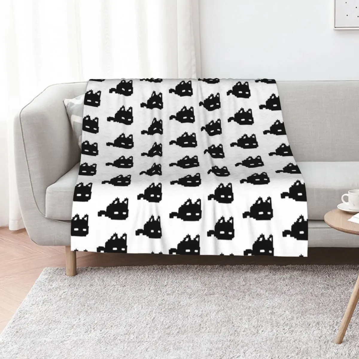 

Omori: Cat Throw Blanket Large Bed covers Soft Big Kid'S Blankets