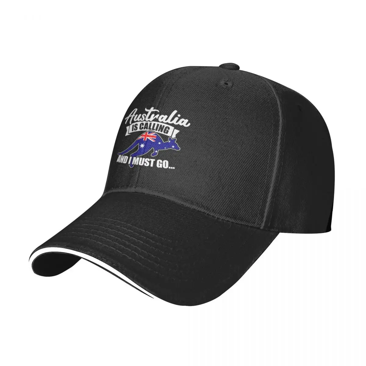 Australia Is Calling I Must Go Flag Adjustable Baseball Caps Women Men Coquette Leisure Hip Hop Trucker Cap Sport Sunscreen Hat