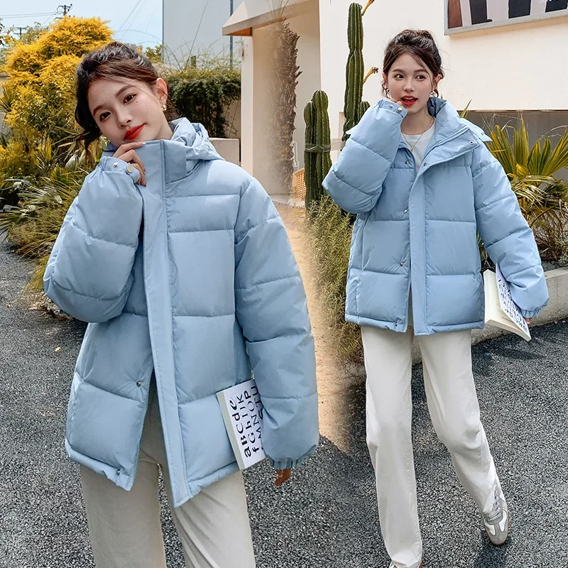 Winter jacke Damen Parkas Mantel neue lange Mantel Daunen Schnee tragen Oberbekleidung weibliche Kapuze wasserdichte Baumwolle gepolsterte Parka