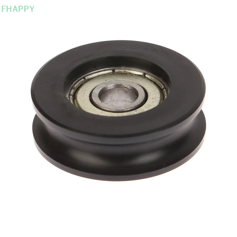 For Slide Door Window U Groove Roller Pulley 626 Bearing Steel Bearing Roller Injection-coated U-shaped Pulley Wheel