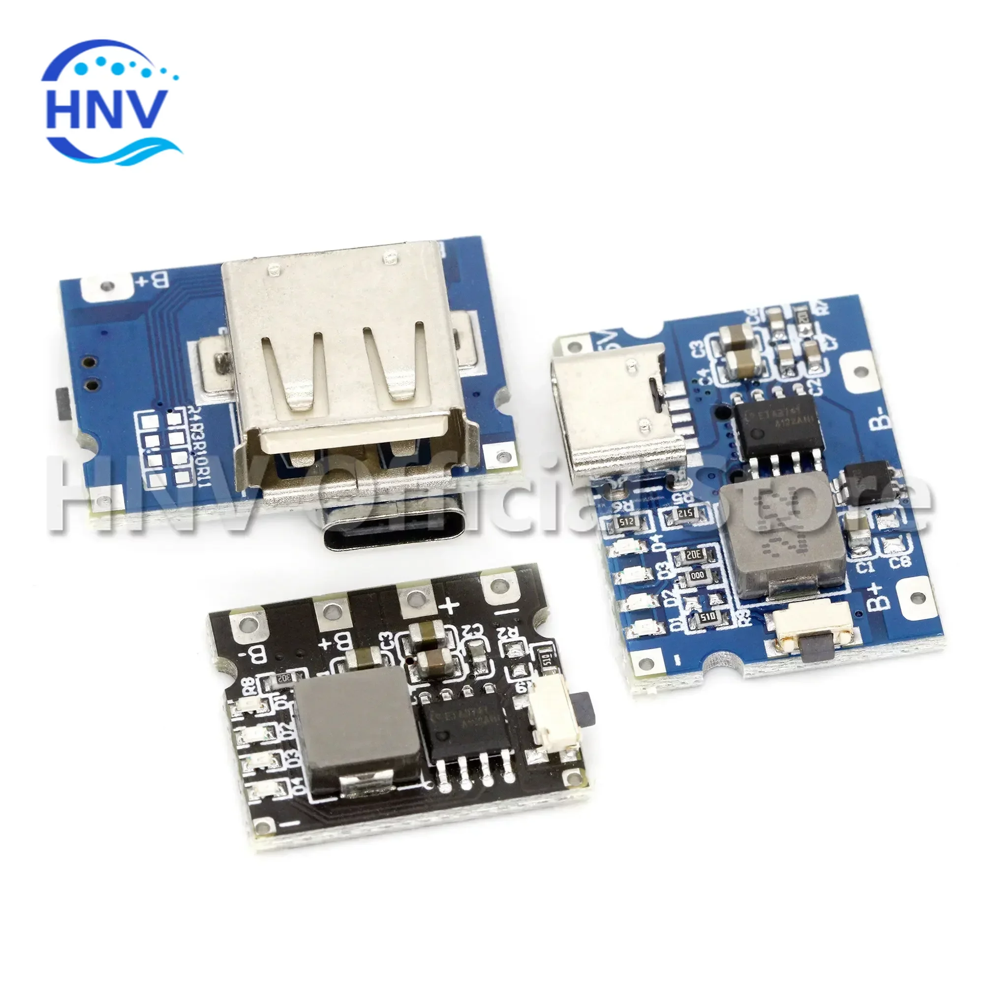 Модуль зарядки литиевого аккумулятора 5 В, 2 а/А, порт type-C, USB-выход, нормально открытая мобильная зарядка