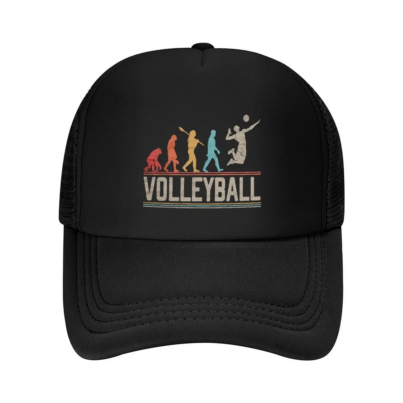

Volleyball Evolution of Man Funny Volleyball Player Vintage Baseball Cap birthday Hat Man Luxury Women's Beach Outlet 2025 Men's