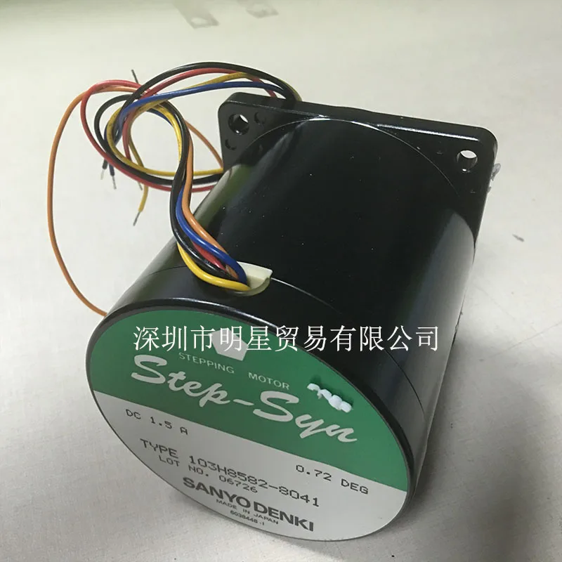 Japan SANYO Sanyo 103H8582-8041 Stepper Motor Genuine Original Brand New Fake One Penalty Ten