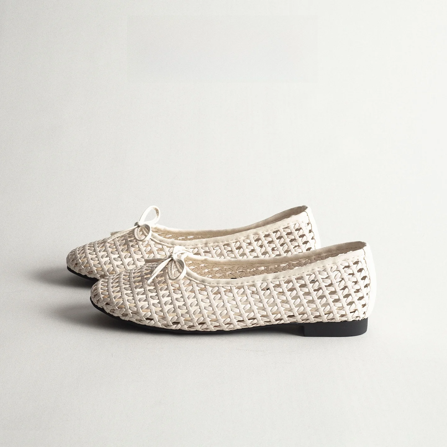 ballet-flat-mary-jane-shoes-women's-versatile-knot-casual-low-cut-breathable-flat-bottom-korean-style-fashion-sneakers