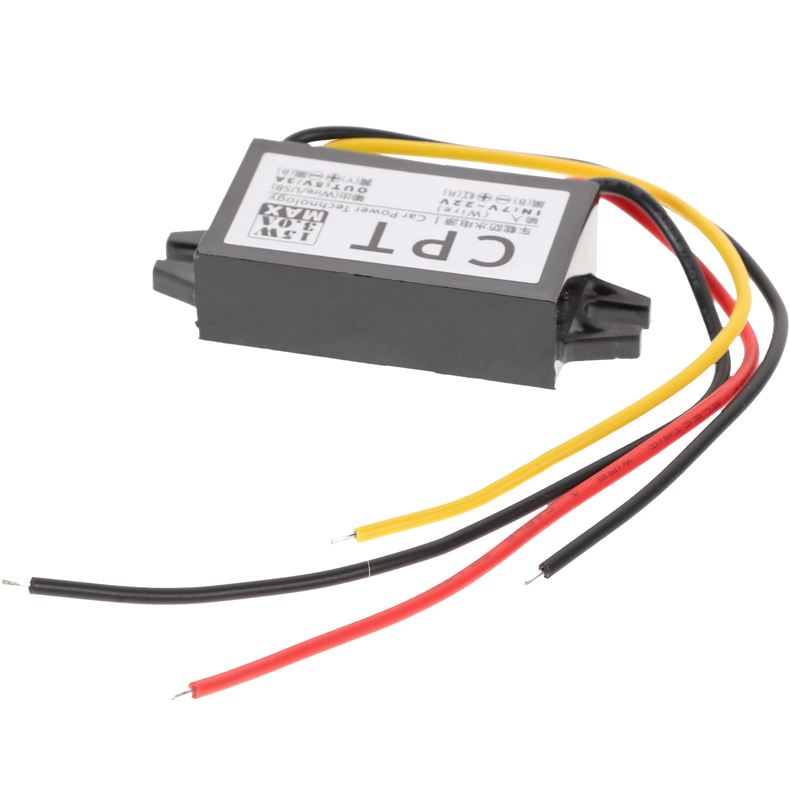 

High Efficiency Converter 7V-12V 5V 3A Dc To Dc Power Supply Module Voltage Regulator Board Plug Mounting Bracket Power