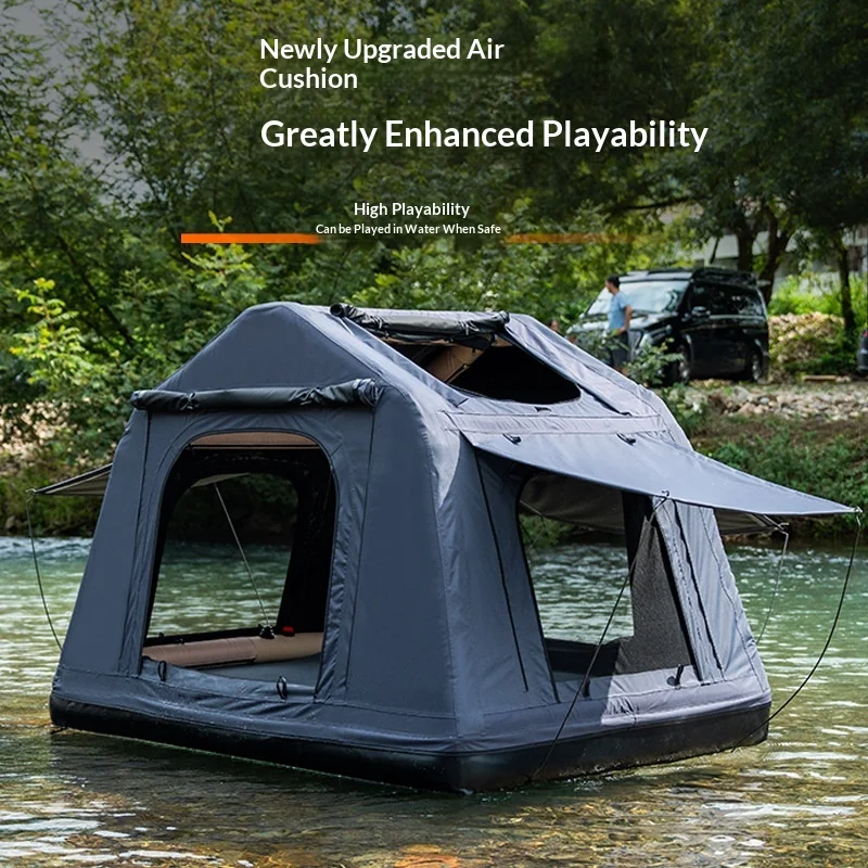 Roof Top Tent Four-Season Waterproof Foldable & Storable Rooftop Tent Outdoor Camping Suitable For Self-Driving