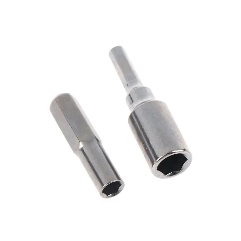 1/2Pcs Hex Shank 6.35mm To 4mm Insert Bit Adapter Socket Magnetic Holder Tools For Screwdriver Drill Bits Repair Phone Camera