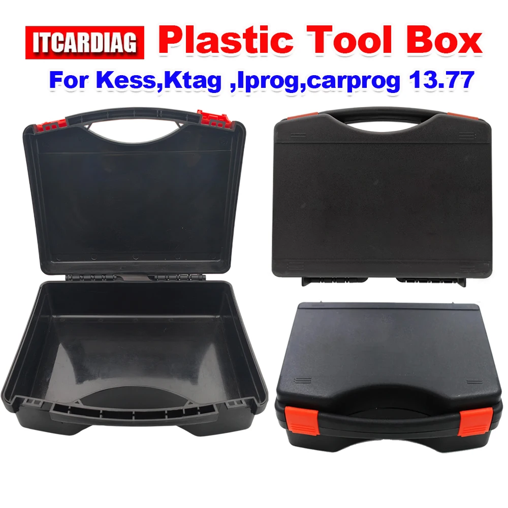 Plastic ToolBox For Kess Ktag for Iprog V87 Tool Box for Carprog 13.77 for iprog pro Tool Storage Box for Car Repair Workshop