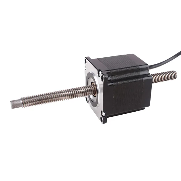 1.8 degree nema 23 stepper motor Tr8*8 made in china lead screw precision linear motion parts