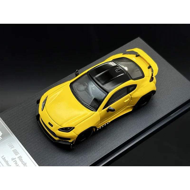 In Stock Fuji 1:64 Pandem GR86 MK2 Rocket Bunny Diecast Diorama Car Model Collection Miniature Toy