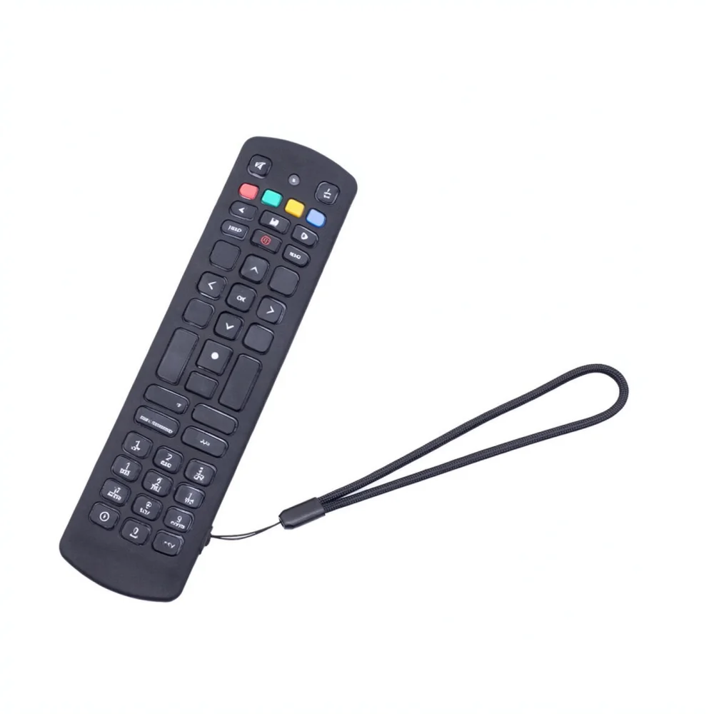 Silicone Protective Cover For Jio Fiber TV Remote Controller Soft Skin Case Shockproof Anti Dust Glow In Dark Sleeve