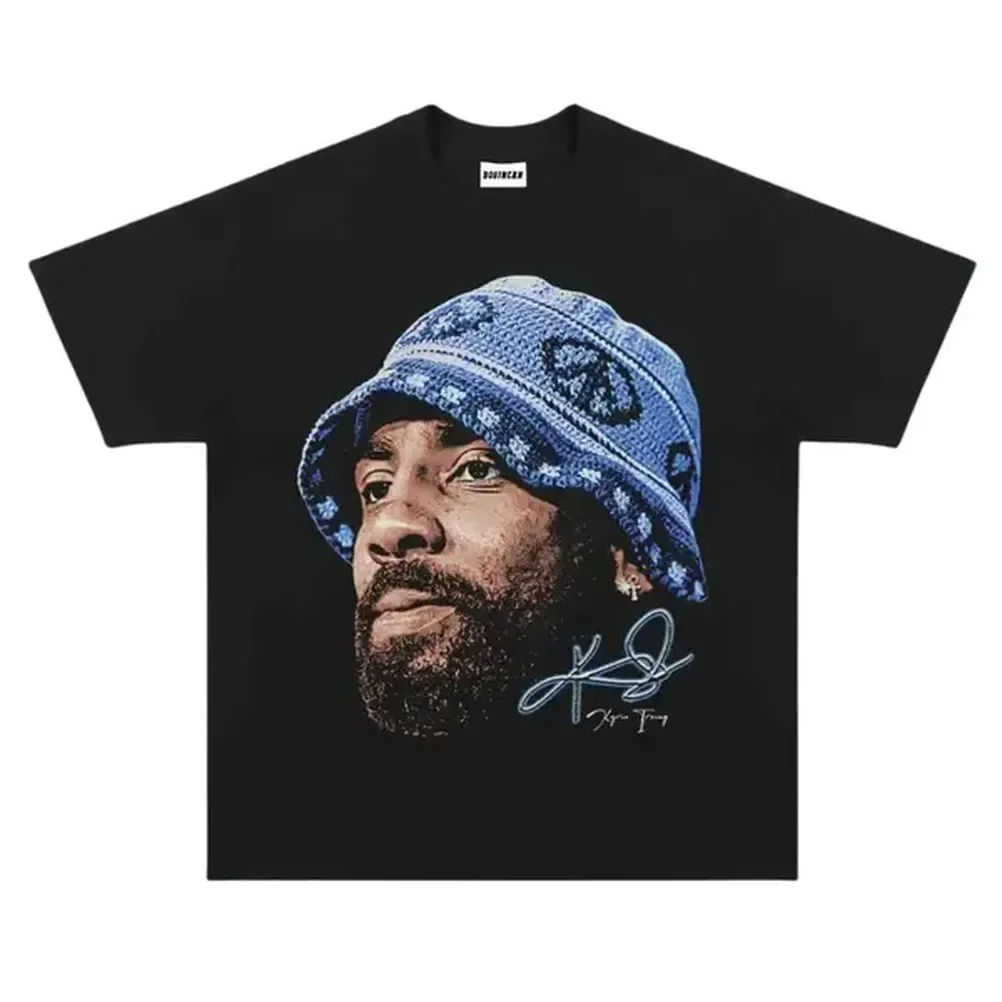 Kyrie Irving Big Face Vintage Tee, Kyrie Irving T-Shirt, Unisex Basketball Shirt, Hip Hop Graphic Tees, Gifts Shirt, Menswear Womenswear Streetwear