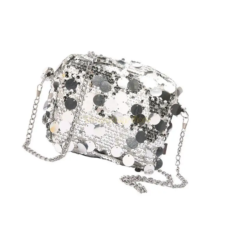 X90D Элегантная сумка для плеча с блестками вечерние кошельки для женщин для женщин аксессуар для женщин