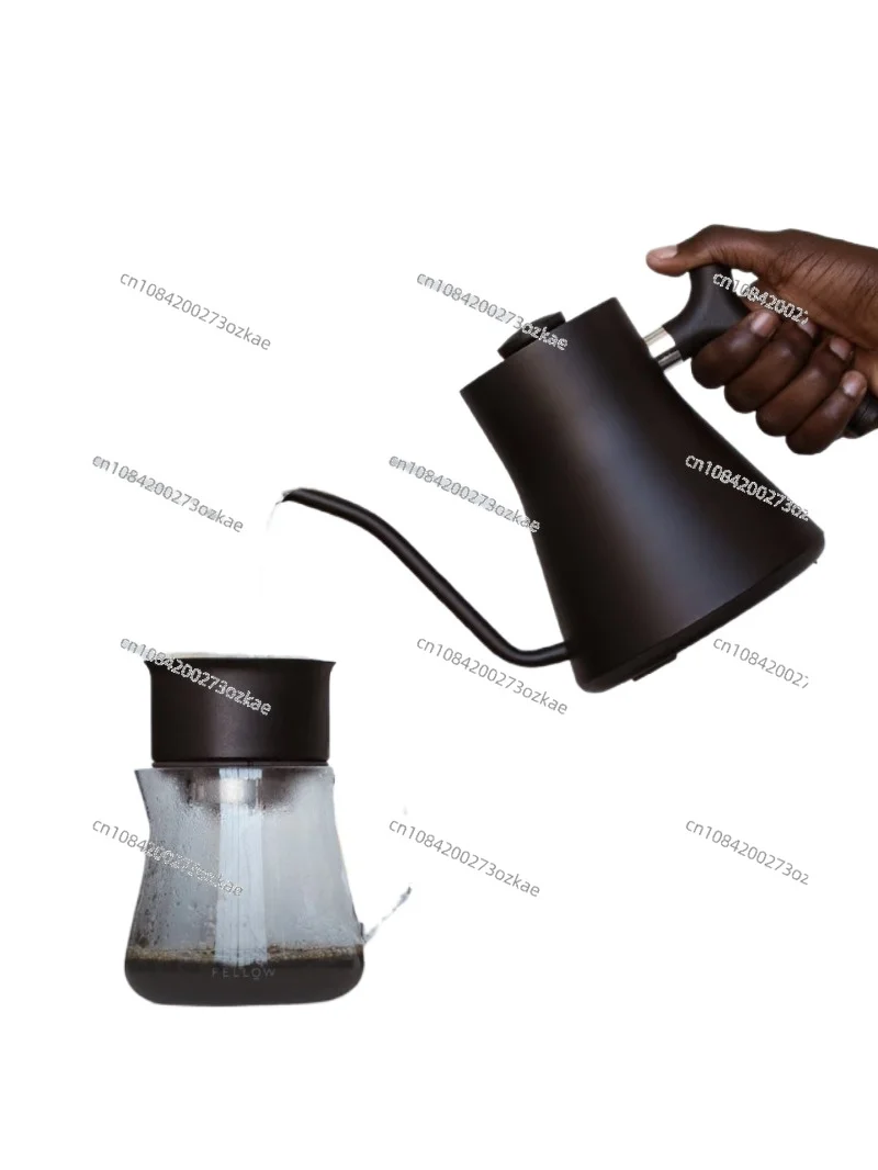 Hand Made Coffee Maker Intelligent Temperature Control Narrow-Mouth Pot Stainless Steel Hand Wash Pot Teapot