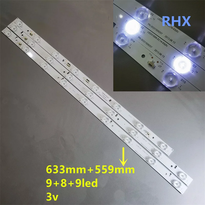 

LED backlight for LE32F8210 LED315D9-ZC14-03(A) light bar 100% new