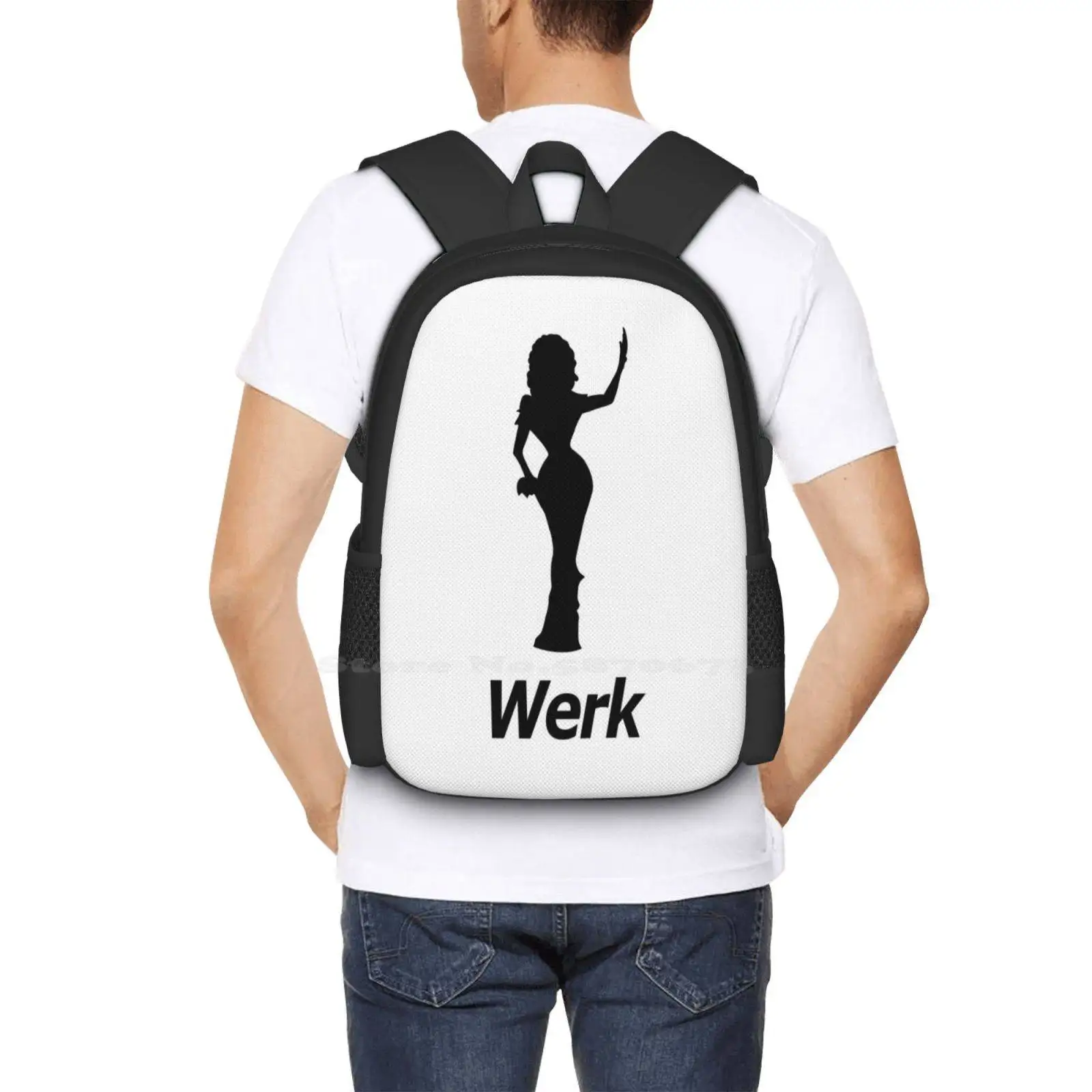 Rupaul Hot Sale Backpack Fashion Bags Rupaul Drag Race Drag Queen Werk