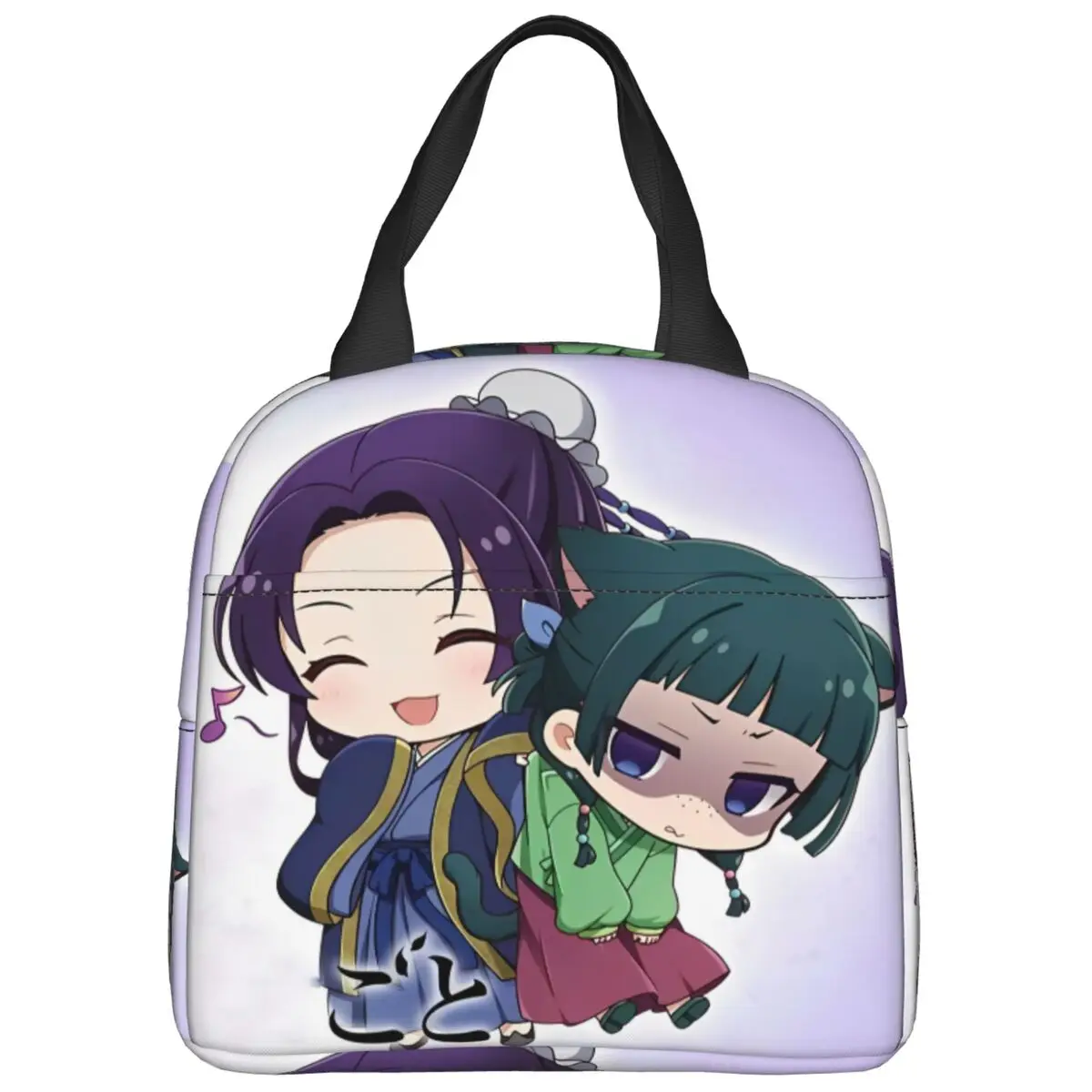

Maomao Anime Lunch Bag Leisure Lunch Box For Child Picnic Portable Cooler Bag Oxford Print Thermal Lunch Bags