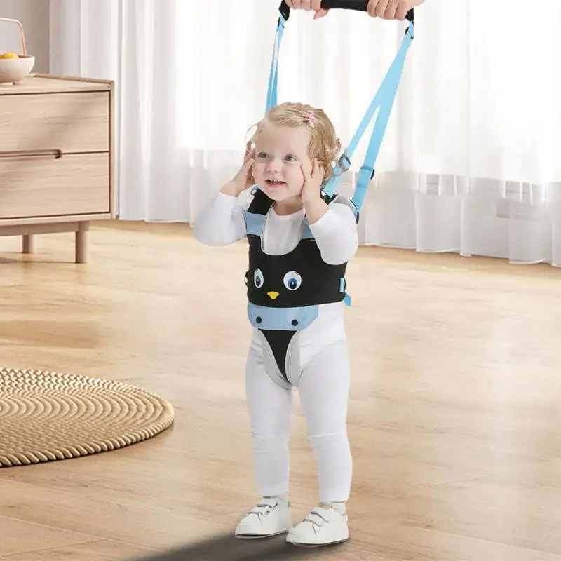 Kids Walking Harness Prevent Tightening Child Walking Support Belt Adjustable Handheld Breathable Belt Fall Prevention Girl Boy