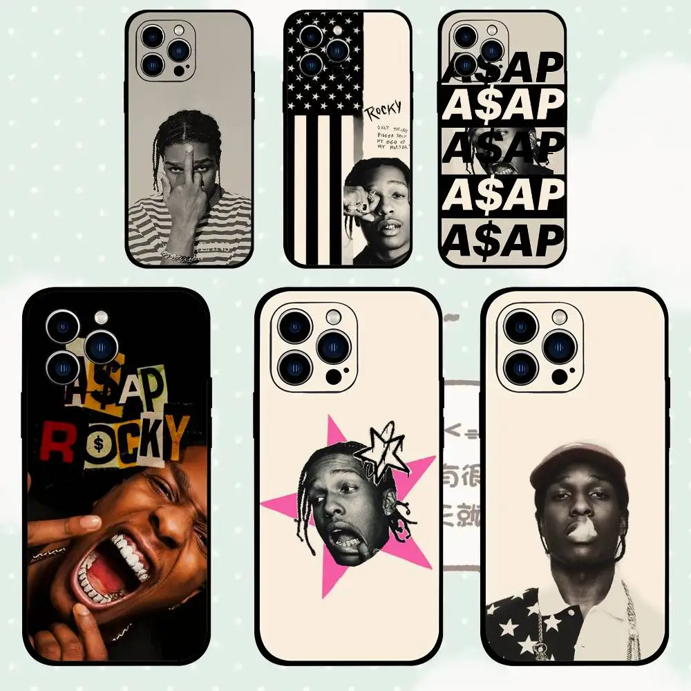 

Cool A-AP-R-RockyS Rapper Nueva Armadura Parachoques A Prueba De Golpes Funda De Teléfono Para For IPhone11 12 13 14 15 16 17 P