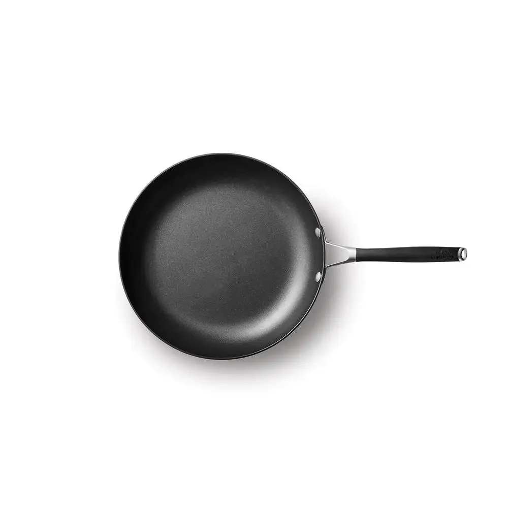 12-inch Hard-Anodized Nonstick Frying Pan AquaShield Technology Dishwasher Safe Oven-Safe Free-Sticking Surface Comfort-Grip