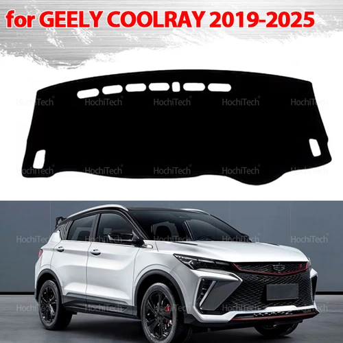 Para GEELY COOLRAY 2019 2020 2021 2022 2023 2024 2025 cubierta antideslizante para salpicadero almohadilla protectora accesorios de coche alfombra parasol