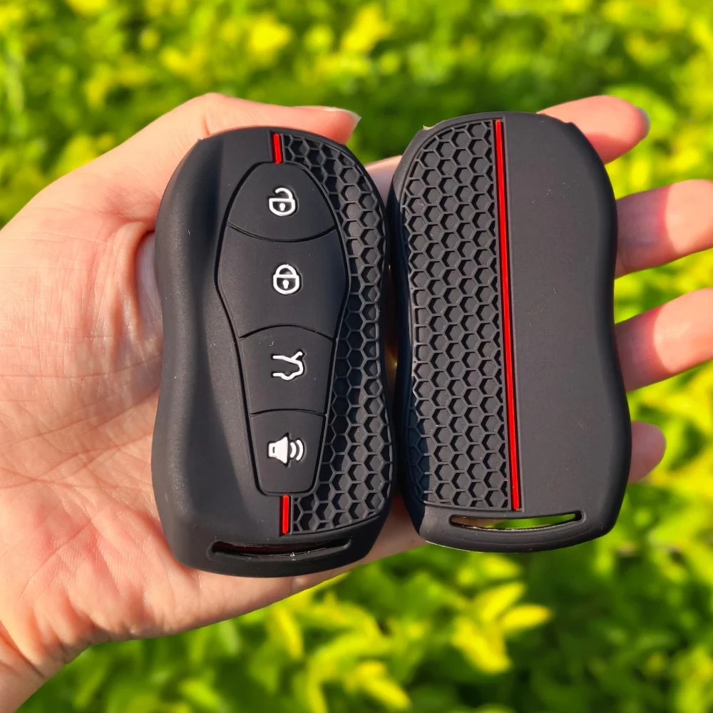 

Silicone Car Key Case Cover Shell For Geely Azkarra Tugella FY11 2019 2020 Atlas Pro New Emgrand GS X6 SUV EC7 Protected Fob Bag