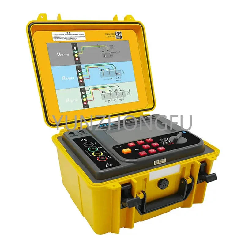 

Earth Resistance Measurement Soil Resistivity Meter ETCR3100C Large Lcd Display 128Hz/111Hz/105Hz/94Hz