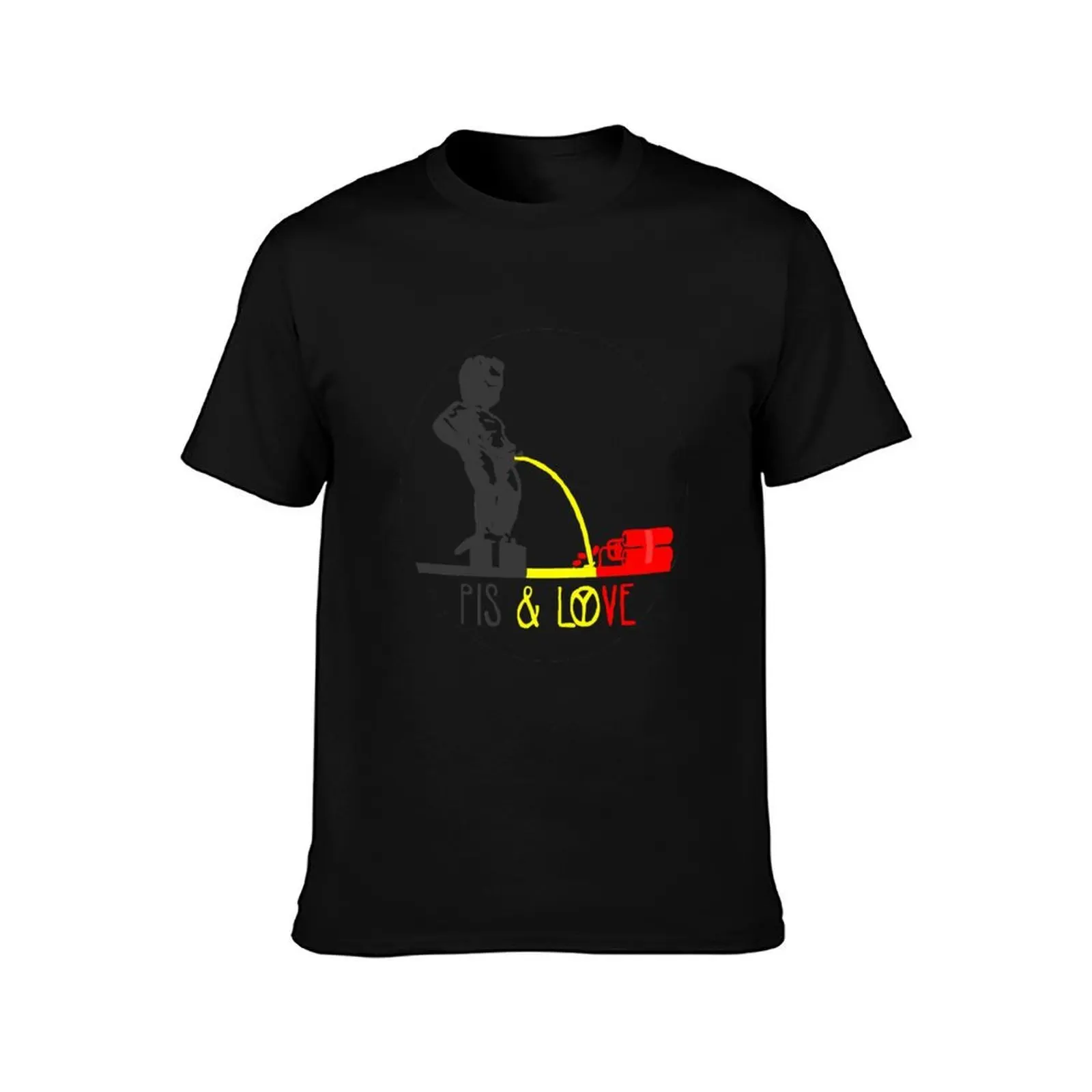 Manneken pisse T-Shirt Creative Graphic Tee Shirt