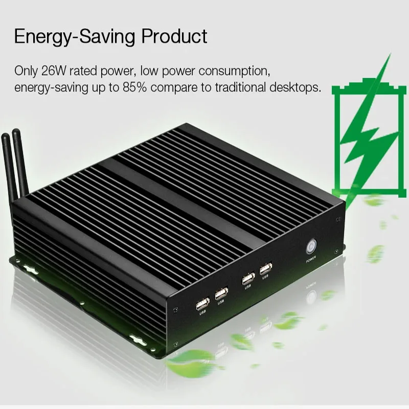 Inter Core i5-3317U Mini PC Borebone Kit DDR3 RAM SSD Supporto WindowsXP WiFi con 8xUSB2.0 4xRS232 1xHDMI Computer per Industral