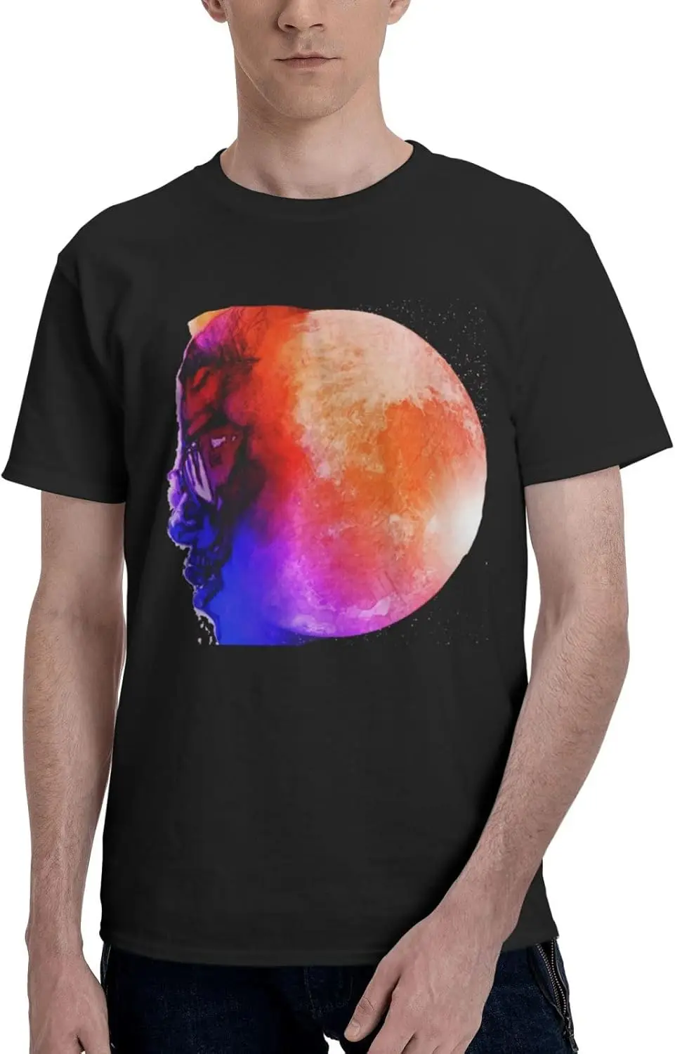 Men Guys Shirts Crew Neck Short Sleeve Tee Top Custom Tees Clothing