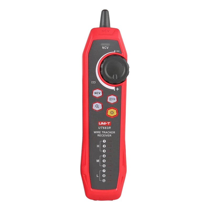 UNI-T UT683kit سلك المقتفي ذكي شبكة خط مكتشف RJ45 RJ11 NCV مؤشر كابل المقتفي UT683T UT683R الارسال