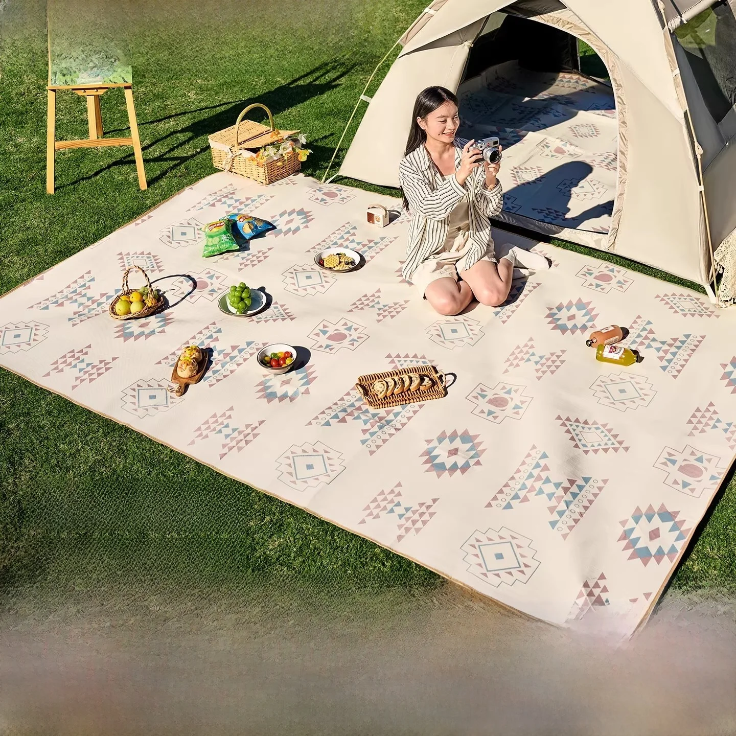 thickened-outdoor-camping-picnic-mat-portable-waterproof-tent-ground-pad-moisture-proof-mat-for-beach-sports-and-travel