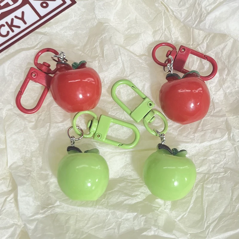 Niedlicher modischer 3D-Frucht-Schlüsselanhänger, Cartoon-Kopfhörerhülle, Anhänger, kreatives Kawaii-Rucksack-Dekorationszubehör, Geschenke – Detail 7