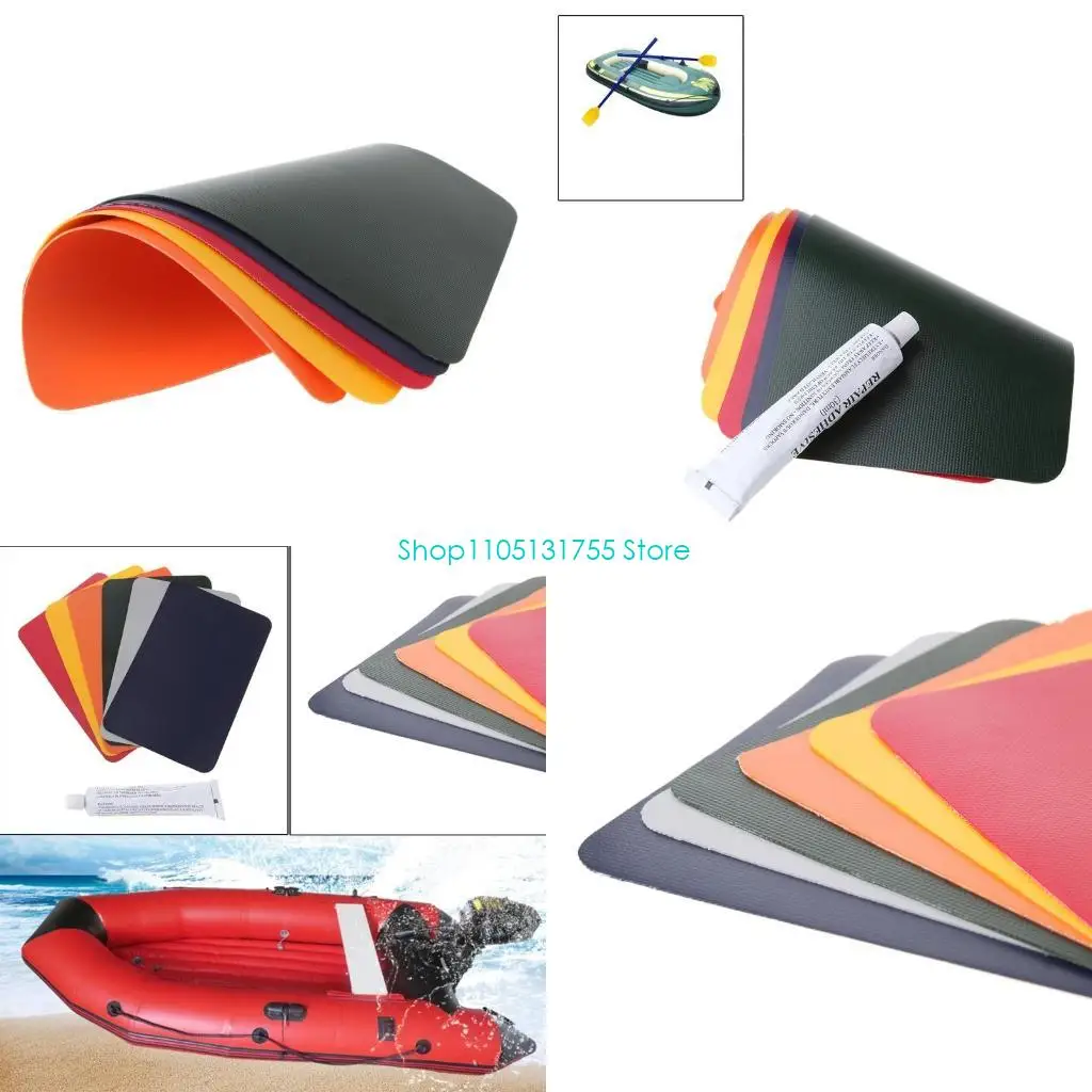 

K0EF Надувная Лодка Плавательный Бассейн ПВХ Ремонт Проколов Клей Набор Клей Каноэ