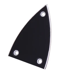 2Pcs/Lot Guitar Accessories Black Plastic Truss Rod Cover For Acoustic Electric Bass Guitar Parts