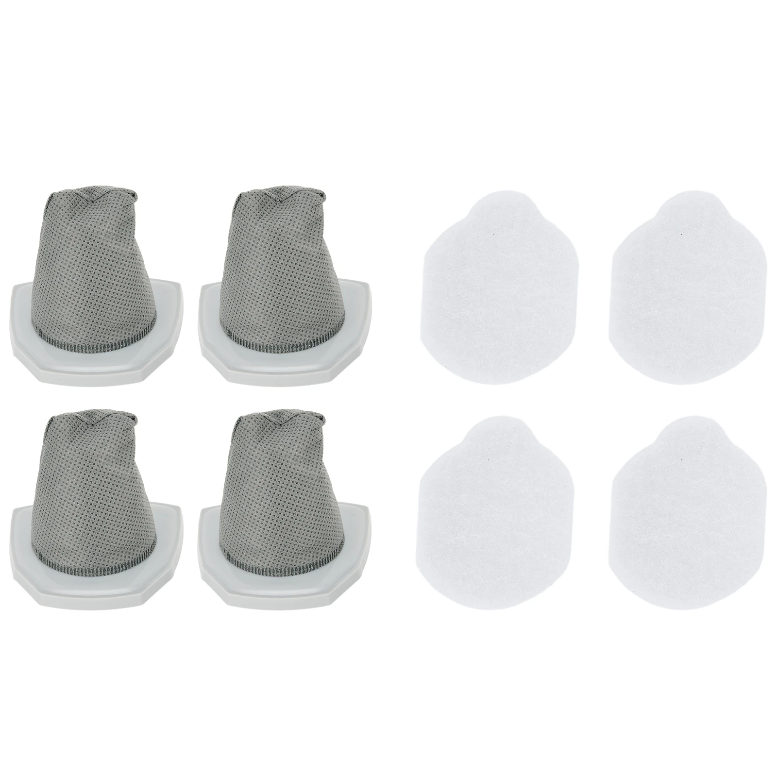 eureka-ne-10-ne-12掃除機用のこのカップフィルターとプレモーターフィルターセットで最適なろ過性能を実現します（8個セット）