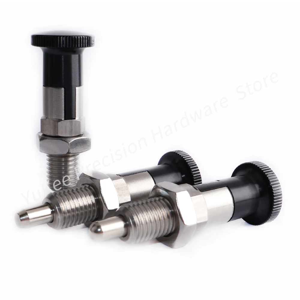 Factory In Stock YK210 Cone Head/Round Head/Flat Head Pin Knob Plunger Indexing Plunger Spring Pin Locking Spring Screw With Nut