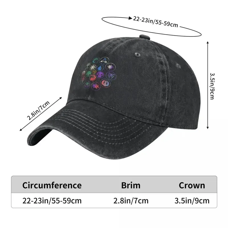 Magiced Christmas Gatheringed Baseball Cap For Men Women Ugly Fun Card Game Dad Hats Breathable Sun Outdoor Sport Snapback Cap