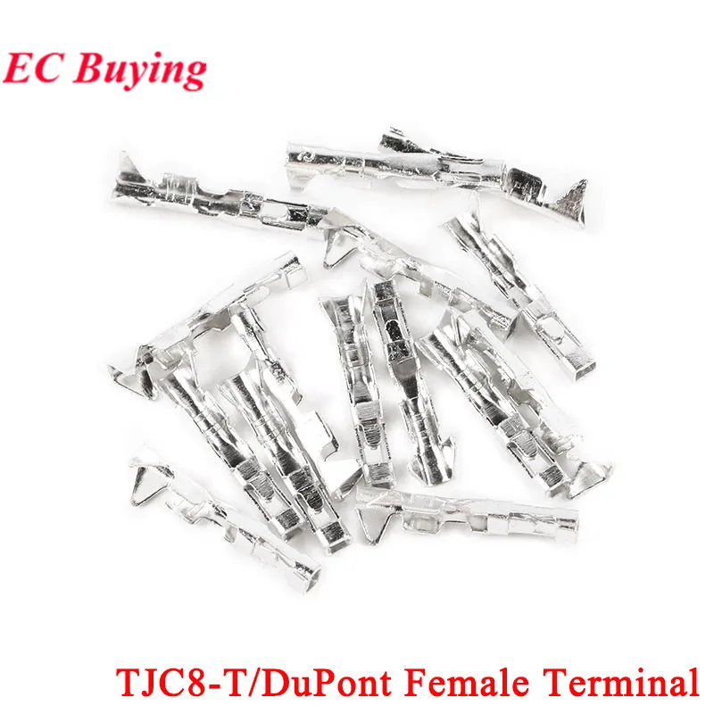 100Pcs/20pcs Dupont Head 2.54mm 2X3P 4P 5P 6P 7P 8P 10P Dupont Plastic Shell Pin Connector Jumper Wire Cable Housing Plug Female