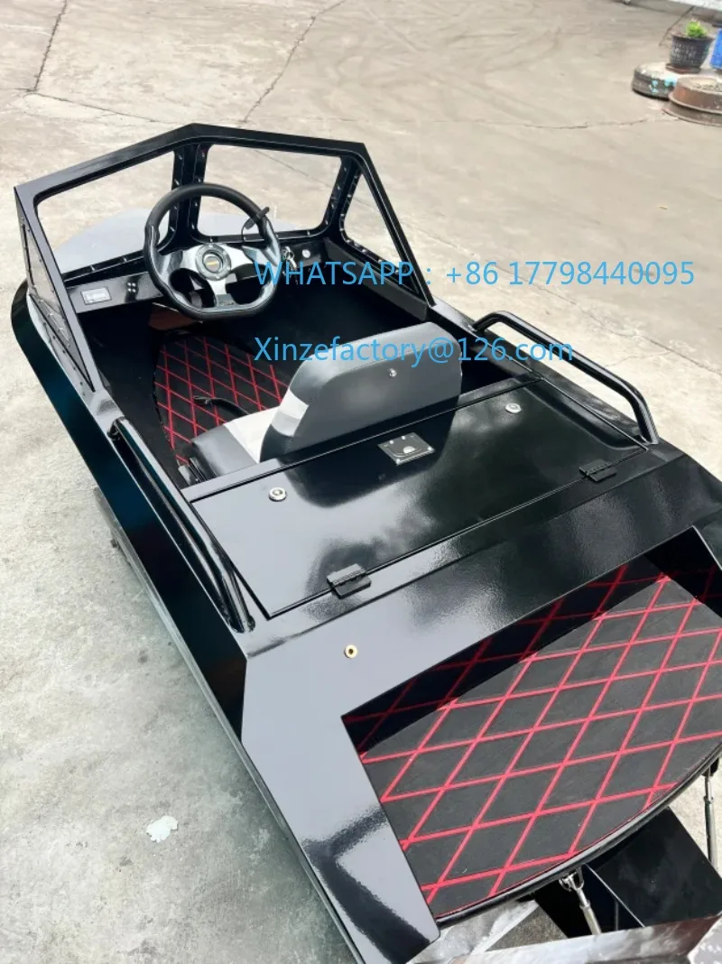 قارب نفاث كهربائي يعمل بالطاقة الألومنيوم وصل حديثًا قابل للتخصيص مع قارب سريع محرك داخلي قارب نفاث صغير